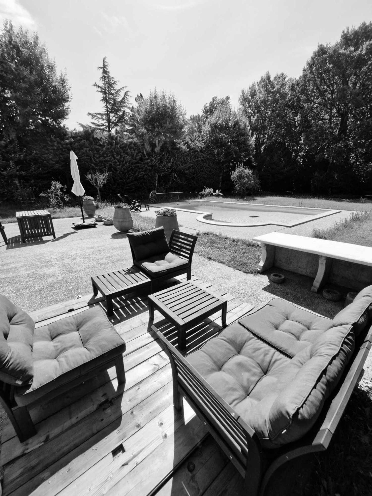 Le Manoir De La Belle Endormie Bed & Breakfast Valréas Exterior photo